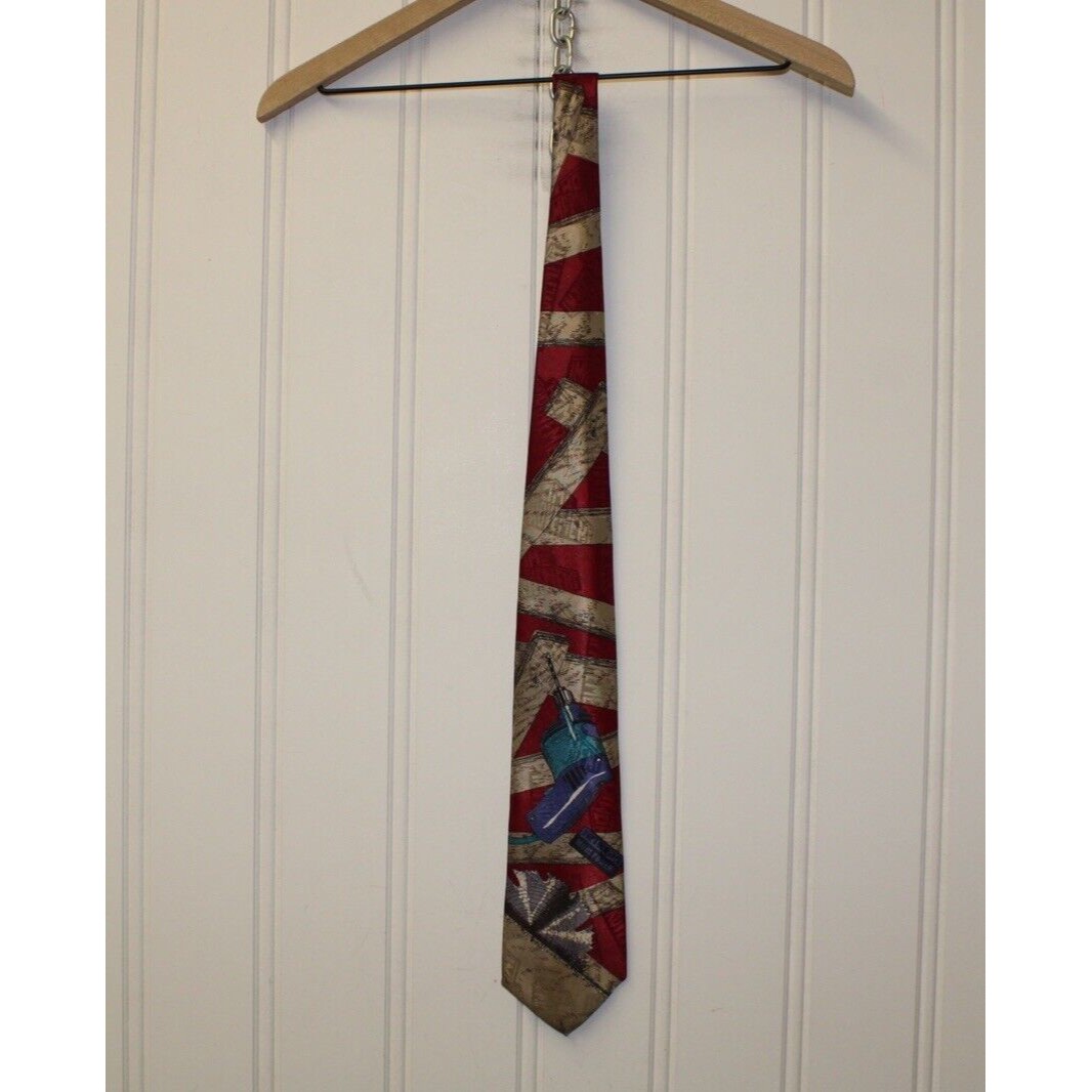 Vintage Home Improvement Mens Neck Tie More Power Tools Tim Allen